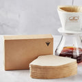 Pack of 100 conical paper coffee filters